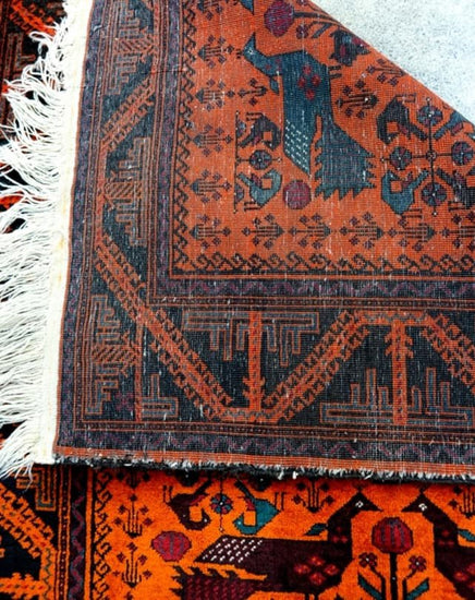 Balouch Peacock Rug 295x135cm - Rugs - Republic Home
