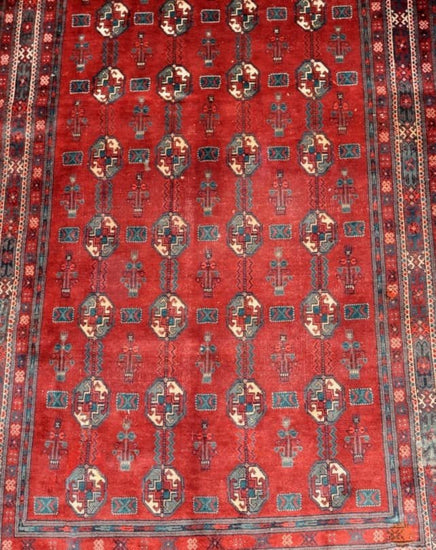 Balouch Rug (Turkoman Gul Design) 277x130cm - Rugs - Republic Home