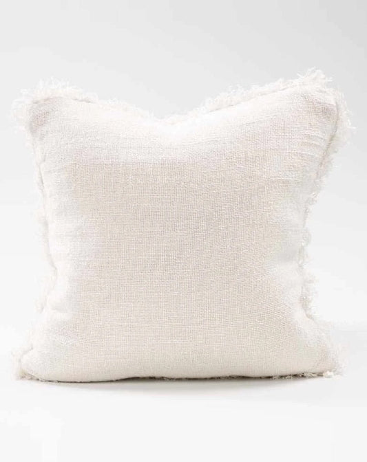 Bedouin Linen Cushion - Ivory 50x50 - Homewares - Republic Home