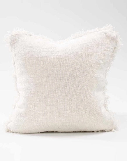 Bedouin Linen Cushion - Ivory 50x50 - Homewares - Republic Home