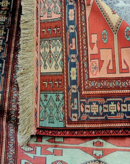 Caucasian 5 Medallion Rug 144x104cm - Rugs - Republic Home