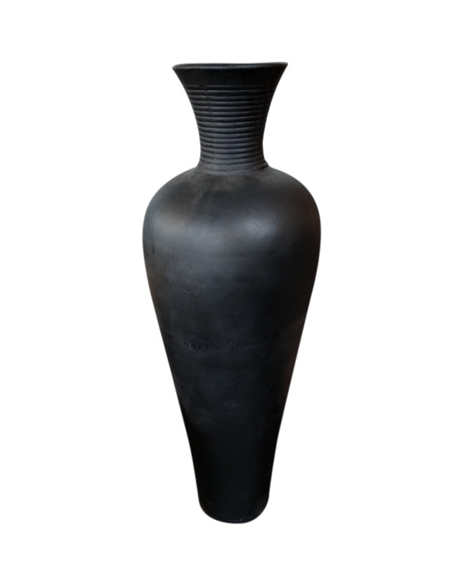 Urn Floor Vase - Black - Republic Home - Homewares