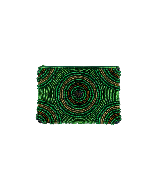 Emerald Beaded  Purse - Republic Home - Bags