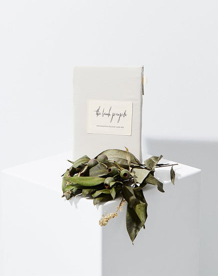 Eucalyptus Pillow Case Set Sand - Homewares - Republic Home