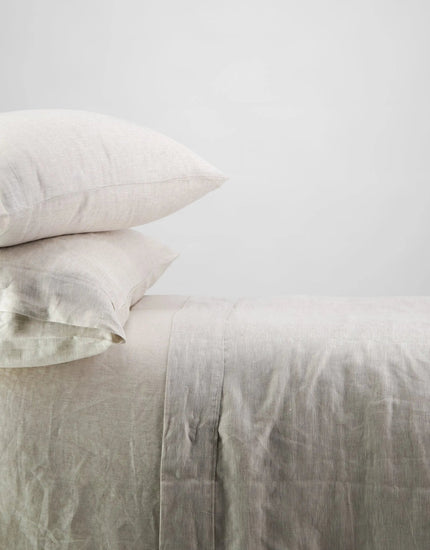 European Linen Sheet Set — Omni Natural - Bed Sheets - Republic Home