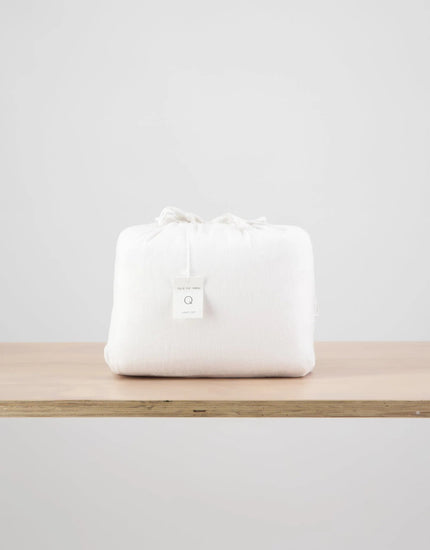 European Linen Sheet Set — White - Sheets - Republic Home