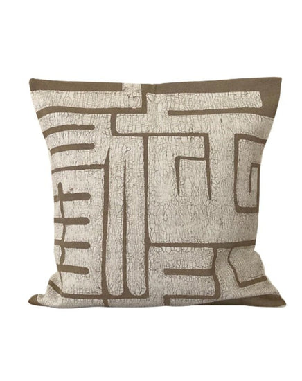 Kuba Wilderness Batik Cushion - Cushion - Republic Home