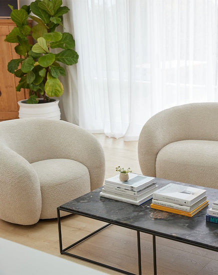 Marsella Swivel Chair - Furniture - Republic Home