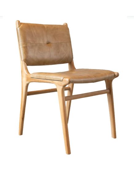 Maya Plush Dining Chair (Tan) - Republic Home - Furniture
