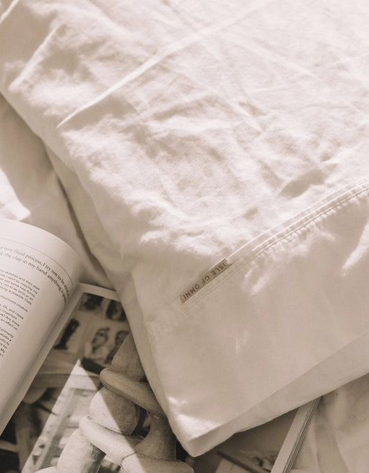 Organic 1000TC Cotton Pillowcases — White - Pillowcases - Republic Home
