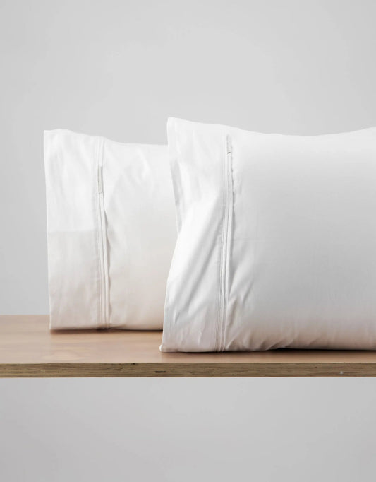Organic 1000TC Cotton Pillowcases — White - Pillowcases - Republic Home