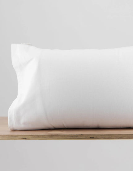 Organic Cotton Duvet Cover Set — White - Duvet Cover - Republic Home