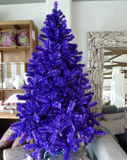 7' Purple Xmas tree - Republic Home - Homewares