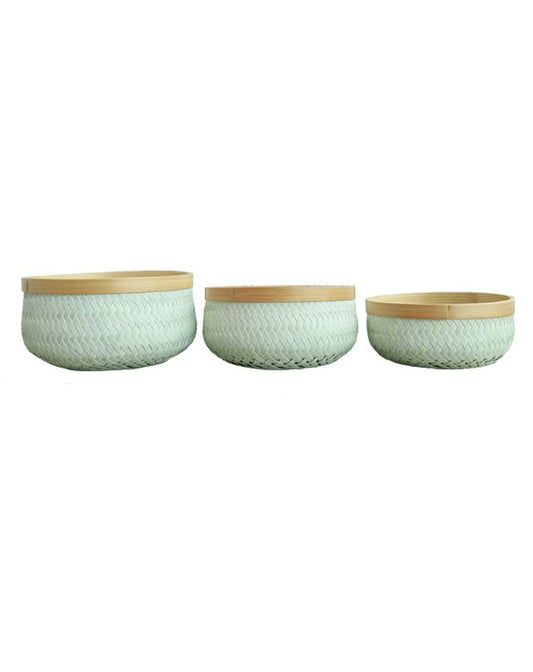 Round Plastic Strap Bowl - Homewares - Republic Home