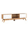 Sari Entertainment Unit 4 drw 2 shelf - Furniture - Republic Home