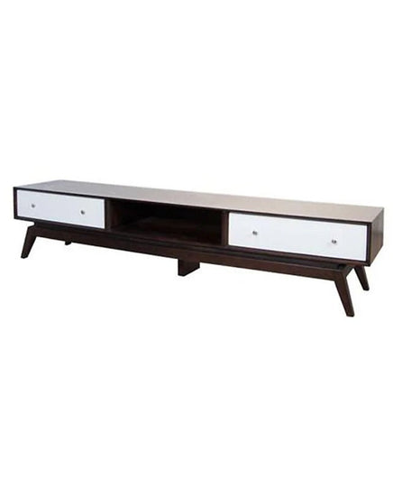 Sari Entertainment Unit Open Middle Shelf - Furniture - Republic Home