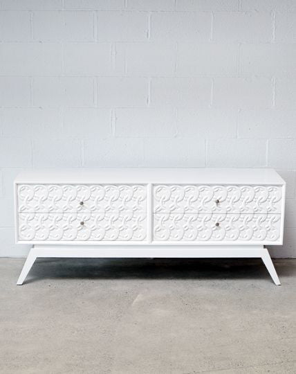 Sari Lowboy Chest 4 Drw (2W2H) - Furniture - Republic Home