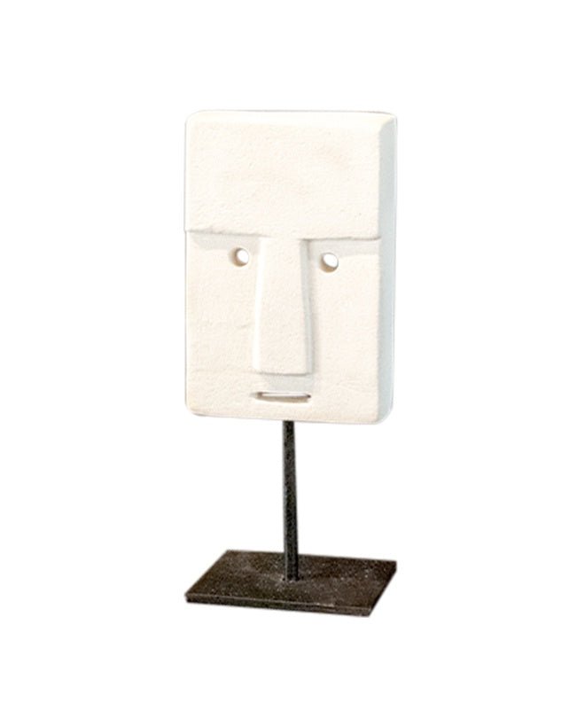 Sumba Face Carving on Stand - Homewares - Republic Home
