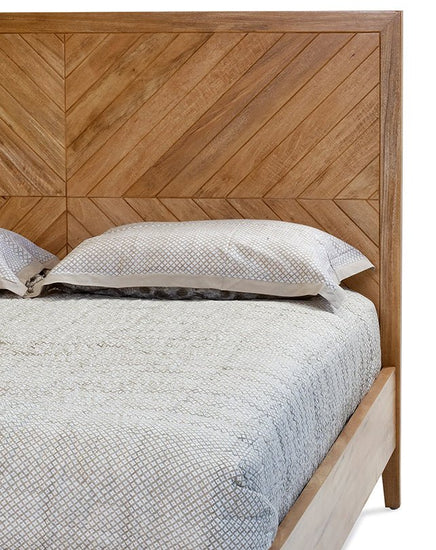 Tapestry Bed (Natural) - Furniture - Republic Home