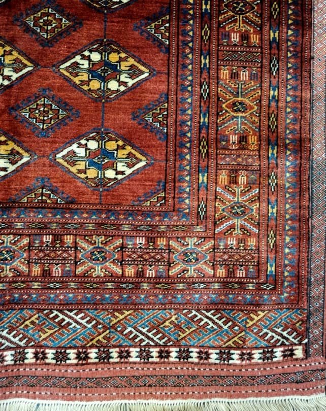 Turkoman Silk Rug 120x85cm - Rugs - Republic Home