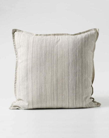 Vista Cushion - Sage/White Stripe 50x50 - Cushion - Republic Home