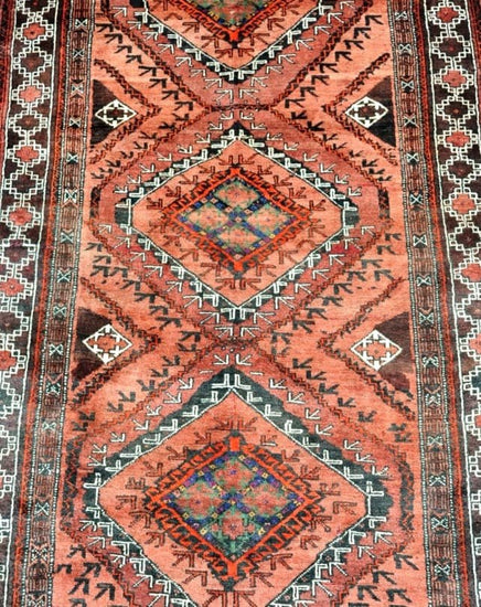 Zabol Medallion Rug 194x100cm - Rugs - Republic Home